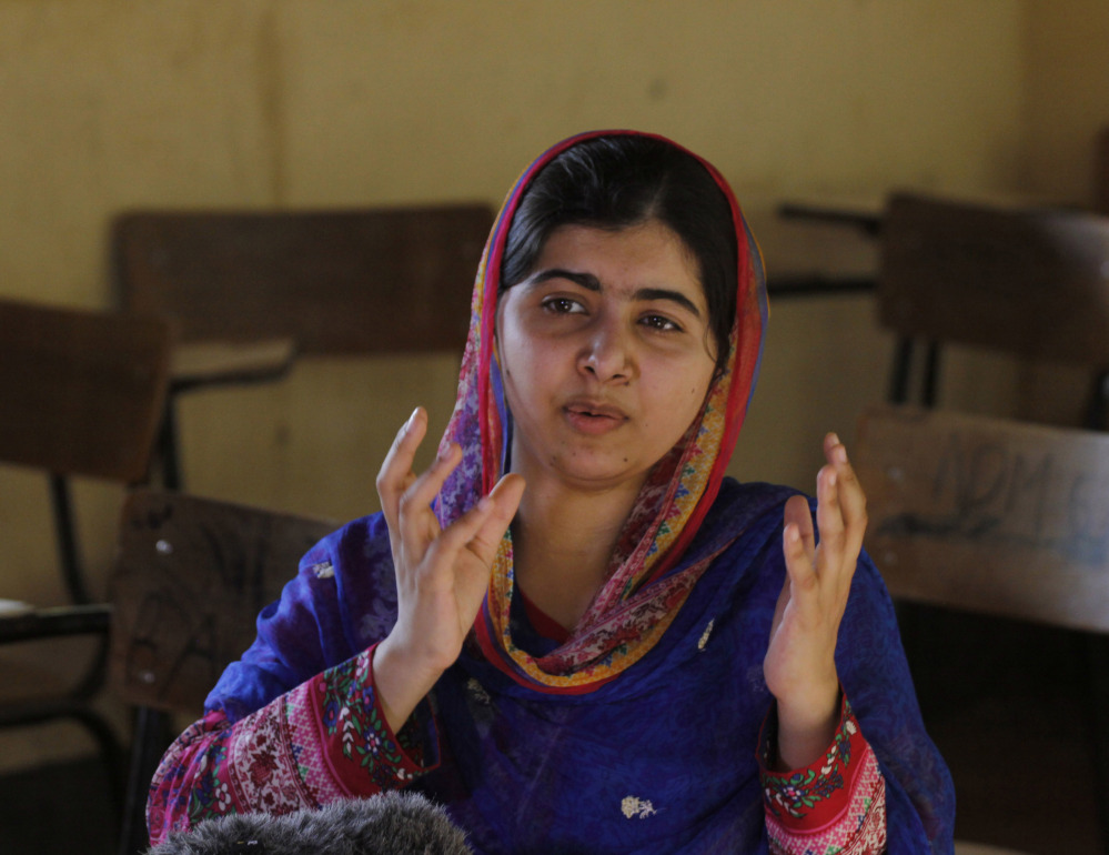 Refugees and immigrants “have helped build your country,” says Nobel laureate Malala Yousafzai.