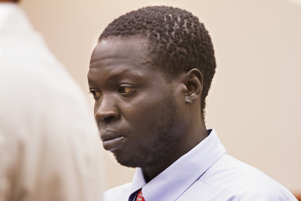 Gang Deng Majok of Portland was sentenced Friday to 30 years in prison for killing Treyjon Arsenault, 19, in 2015.