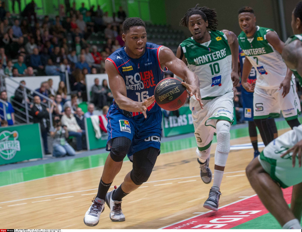 Guerschon Yabusele, set to suit up for the Red Claws on Friday, played for Rouen in France last season before spending this year in the Chinese Basketball Assocation.