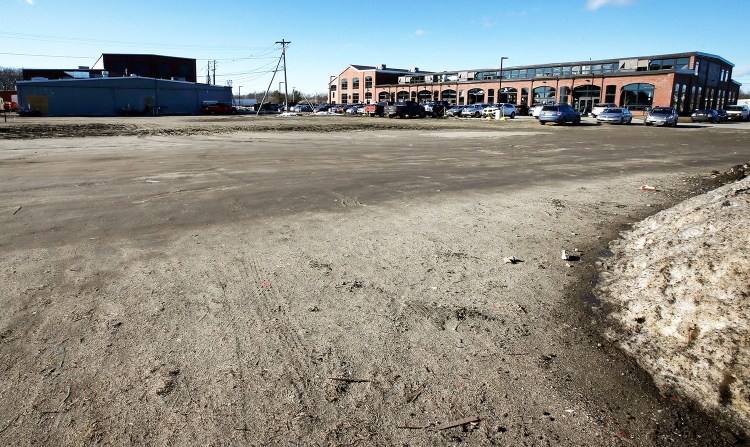 The Children's Museum and Theatre of Maine plans a new building on this lot at Thompson's Point.