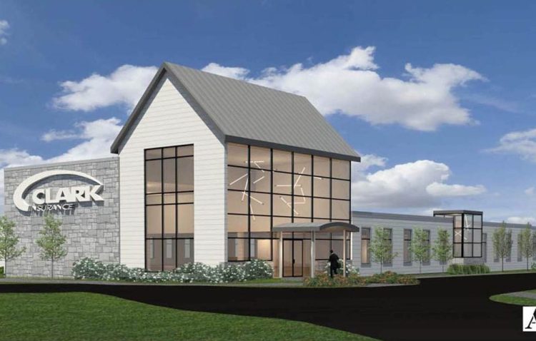 Offices for Clark Insurance and a medical office building are planned on the site of the Portland Elks Lodge.