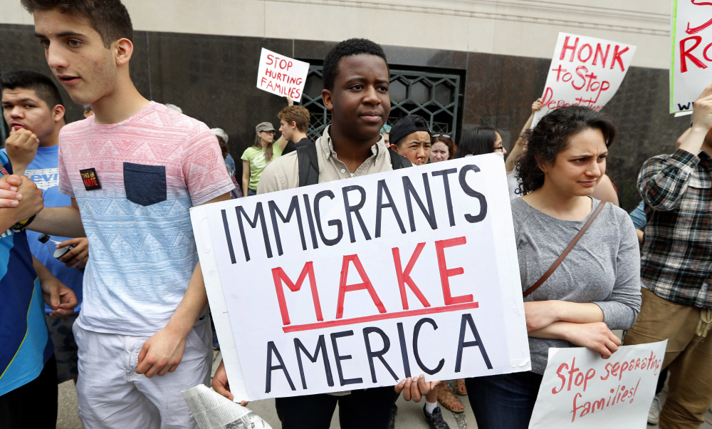 Protests have broken out around the country as President Trump's administration has made good on its campaign promise of mass deportations. Since Trump took the White House, arrests of immigrants are up nearly 40 percent.