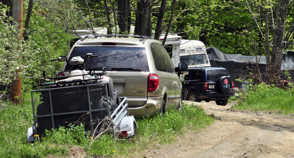 Photo taken Thursday shows 318 Sturtevant Hill Road in Readfield, where police say a 61-year-old woman shot her 81-year-old husband Wednesday. Police said he is recovering.