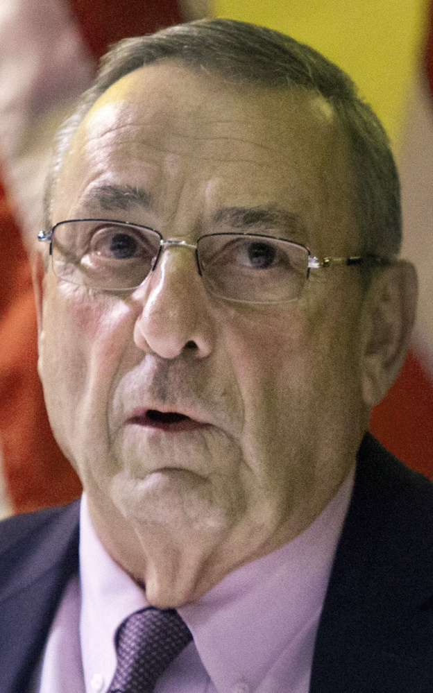 Gov. Paul LePage