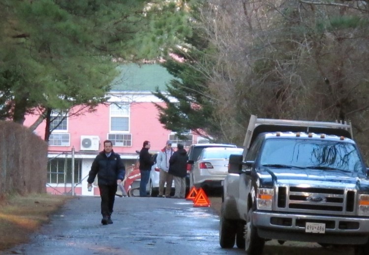 U.S. authorities seize a compound used by Russian Federation diplomats in Centreville, Md., on Dec. 29, 2016 compound.
