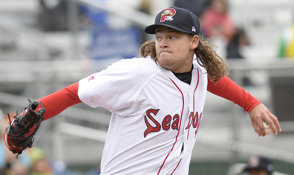 Trey Ball says he's a patient young man, one who's not discouraged about being a Portland Sea Dog four years after being drafted by Boston in the first round.