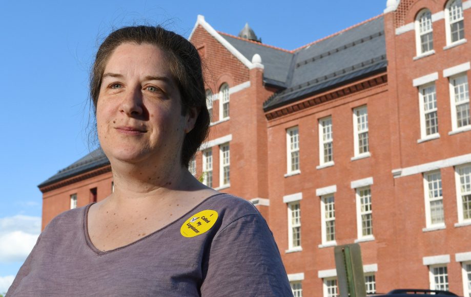 Jennifer Neumeyer, a single mother who works for the Department of Agriculture, Conservation and Forestry, worries about paying her bills and buying groceries during a partial government shutdown, and says that stress is affecting her daughter.