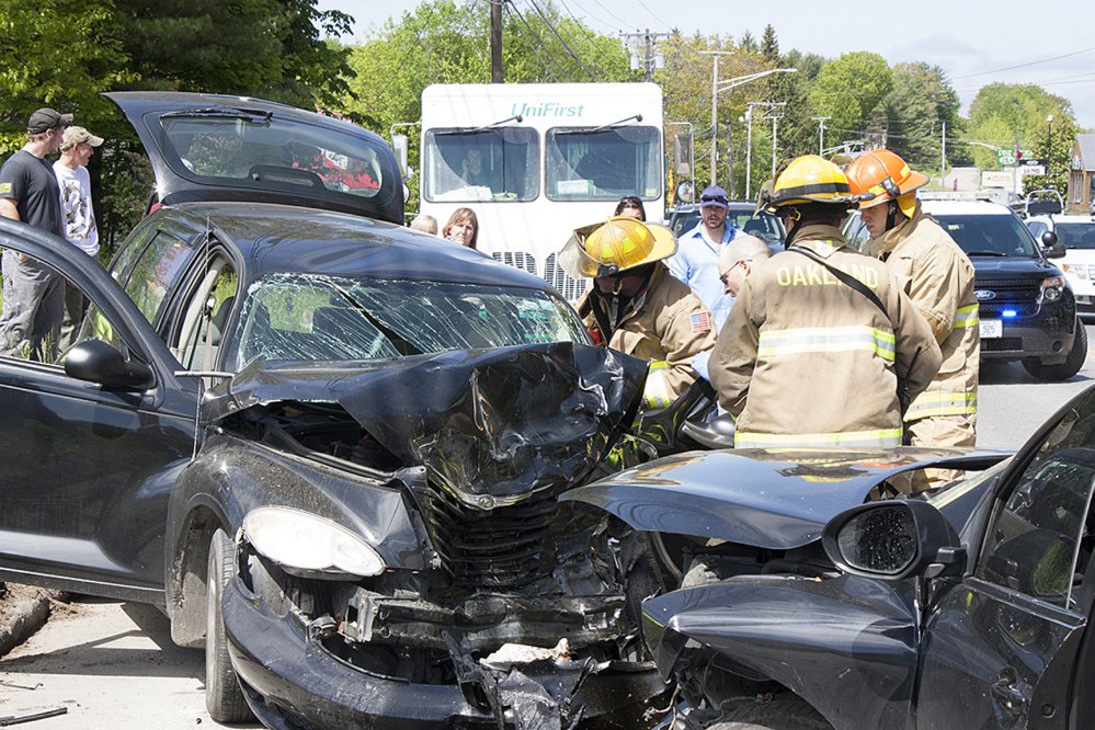 The driver of a Mazda3 apparently fell asleep at the wheel Thursday morning and drifted into an oncoming lane on Kennedy Memorial Drive in Oakland, crashing into a Chrysler PT Cruiser. One person died as a result of the accident.