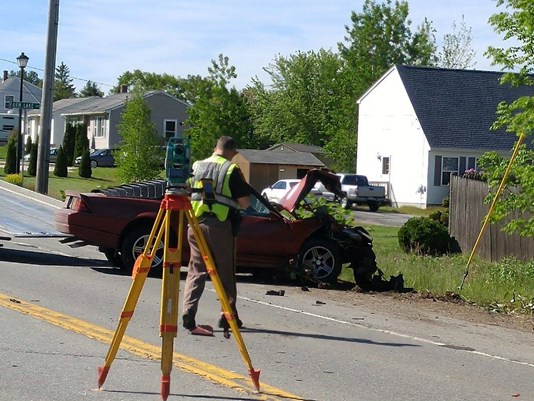 The driver of a sports car was killed in a crash on Route 302 on Sunday morning.