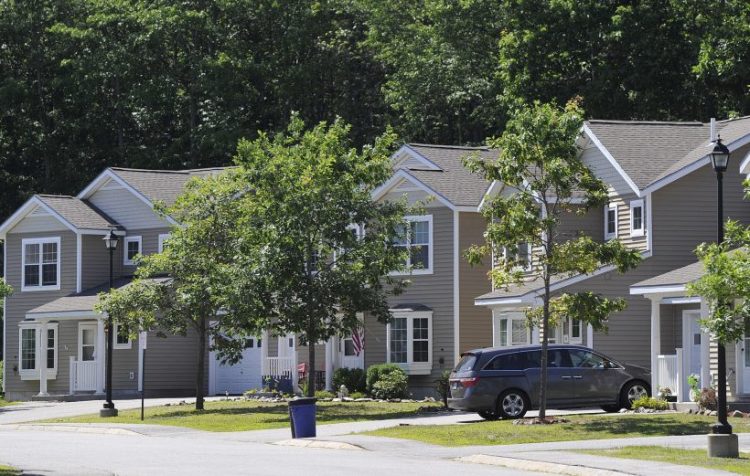 Woodland Village on Lupine Circle at Brunswick Landing, where rents can run $1,850 per month, including utilities, was part of the purchase.