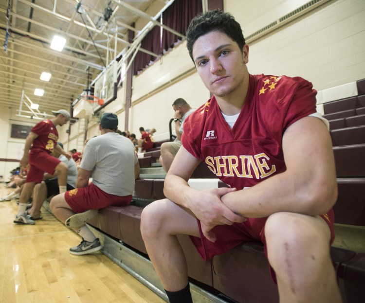 Nick Archambault, who set a goal as a sophomore to play in the Lobster Bowl, thought he wouldn't get the chance after a severe knee injury. But he recovered enough to join the East.