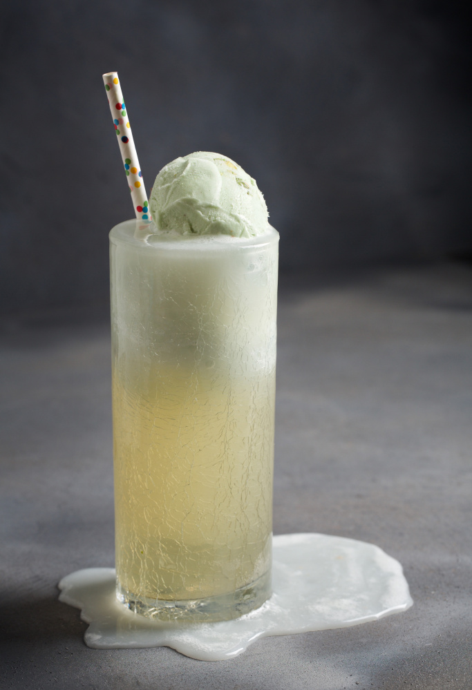 Ginger Pistachio Float