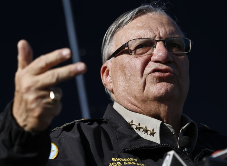 Former Maricopa County Sheriff Joe Arpaio of Arizona was granted a pardon by President Trump on Friday.