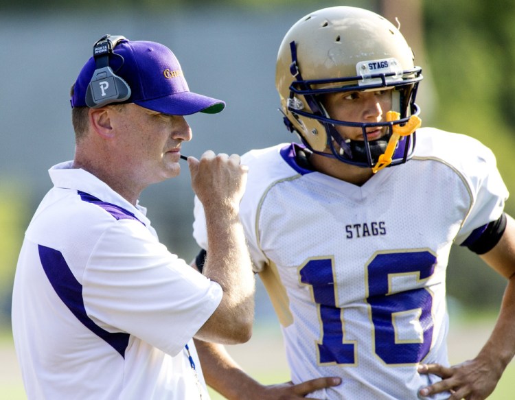 Perrin Conant started the first two games for Cheverus because of an injury a year ago. This time is the No. 1 quarterback for Coach Mike Vance.