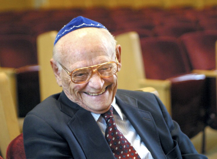 Kurt Messerschmidt served as cantor emeritus at Temple Beth El in Portland.