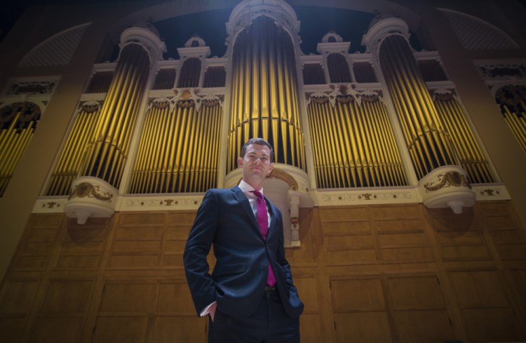 James Kennerley and the Kotzschmar organ