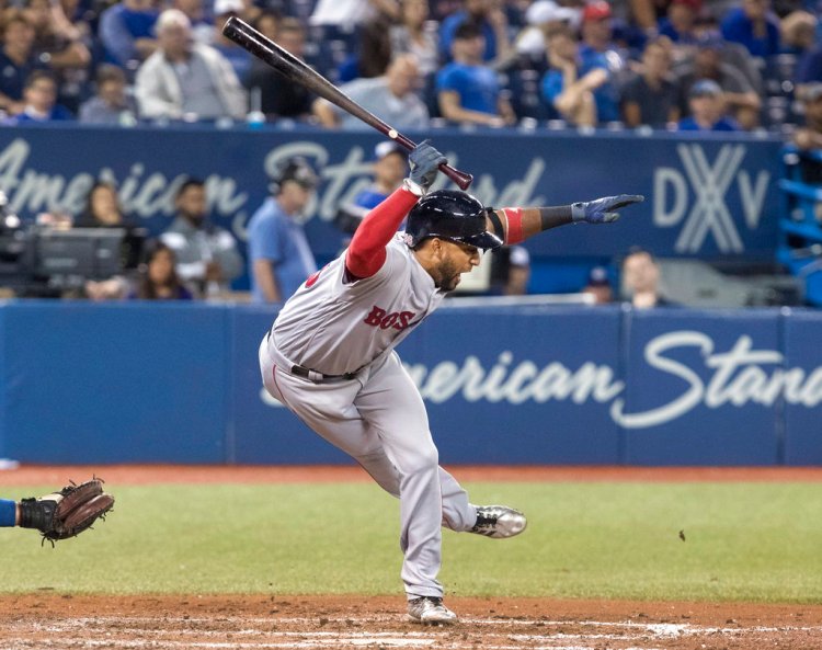 Boston's Eduardo Nunez angered Yankees pitcher C.C. Sabbathia on Friday. 
  Fred Thornhill/The Canadian Press via AP