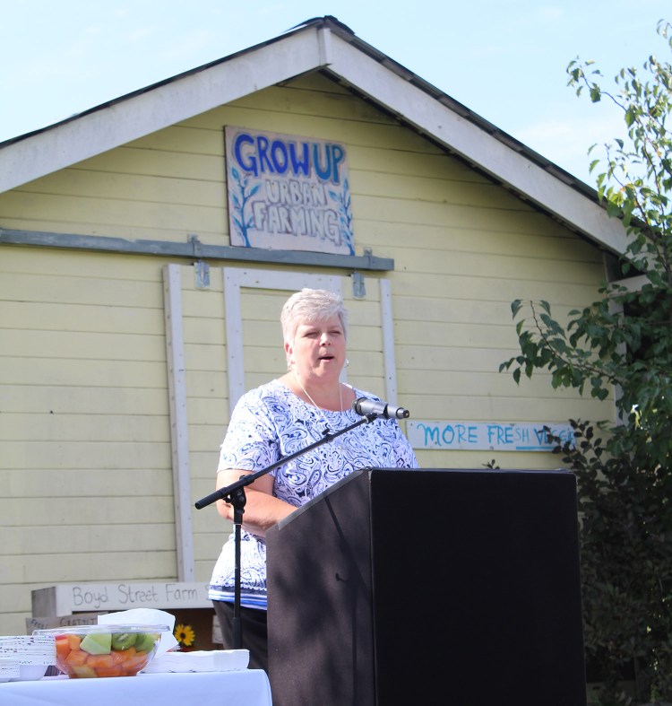 Nancy Perry, program manager for Mainers Feeding Mainers, Good Shepherd Food Bank’s local foods program, said "This funding will allow us to purchase nutritious food from our local farm partners and test out innovative new methods for distributing the food to the most rural and under-served area of our state." 