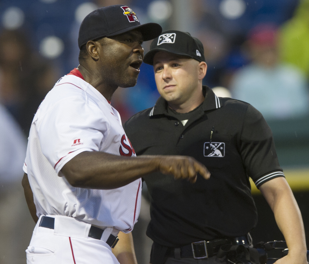 Carlos Febles, the Portland Sea Dogs manager in 2016 and 2017, is joining  Manager Alex Cora's coaching staff in Boston as the third-base coach for the Red Sox.