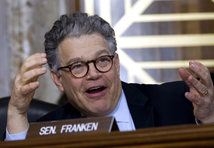 Sen. Al Franken, D-Minn., says he's "looking forward to getting back to work." 