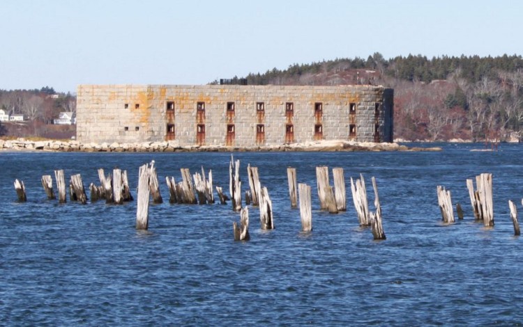 These pilings, in place for more than 100 years, date back to an old steamship company operation. A nearby homeowner commissioned an engineering report saying they caused erosion.