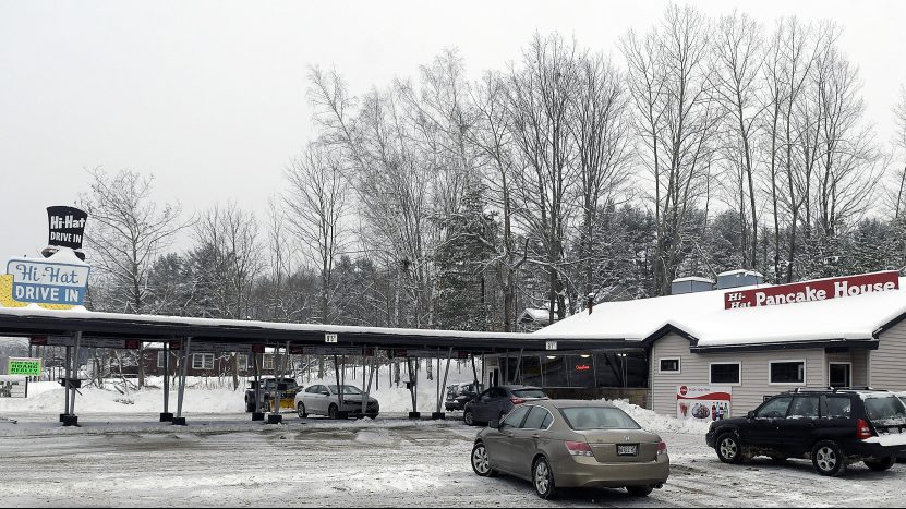 The Hi-Hat Pancake House in Farmingdale was broken into on Tuesday and an ATM machine was stolen.