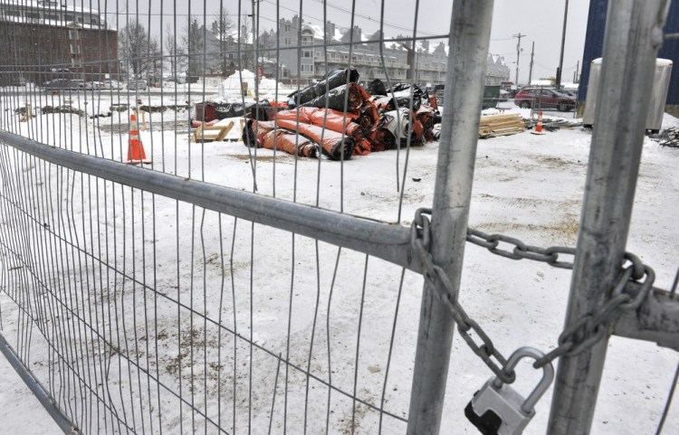 A commercial construction project on Union Wharf on Portland's waterfront will soon be underway.