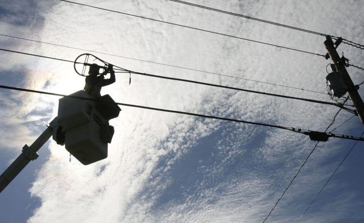 Fiber-optic cable is installed in Norton, Vt., in 2007. A recent study shows only 55 percent of rural Americans have access to high-speed internet.