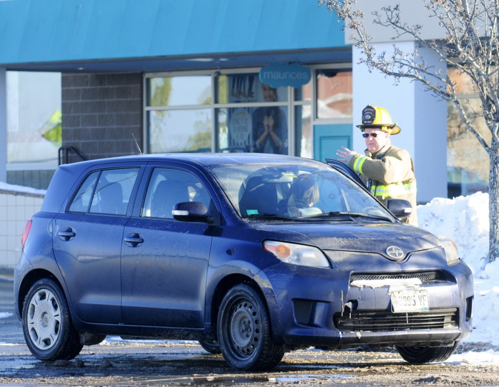 Augusta Fire Department evacuated stores and parking lots as response to propane fire near American Eagle Outfitters Store on Tuesday morning.