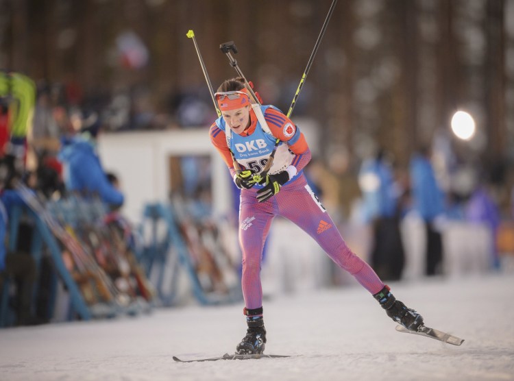 Clare Egan arrived in South Korea after a 10-day quarrantine from the rest of the U.S. team because of illness. 'I still may do okay, but I don't think there's any chance I'll be skiing my best,' she wrote.