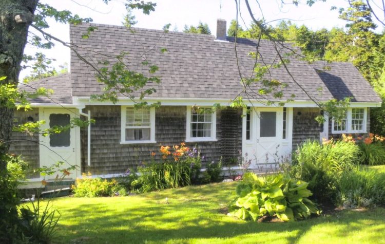 Rockwell Kent began building his Monhegan Island house when he was 23. It was later owned by James Fitzgerald.