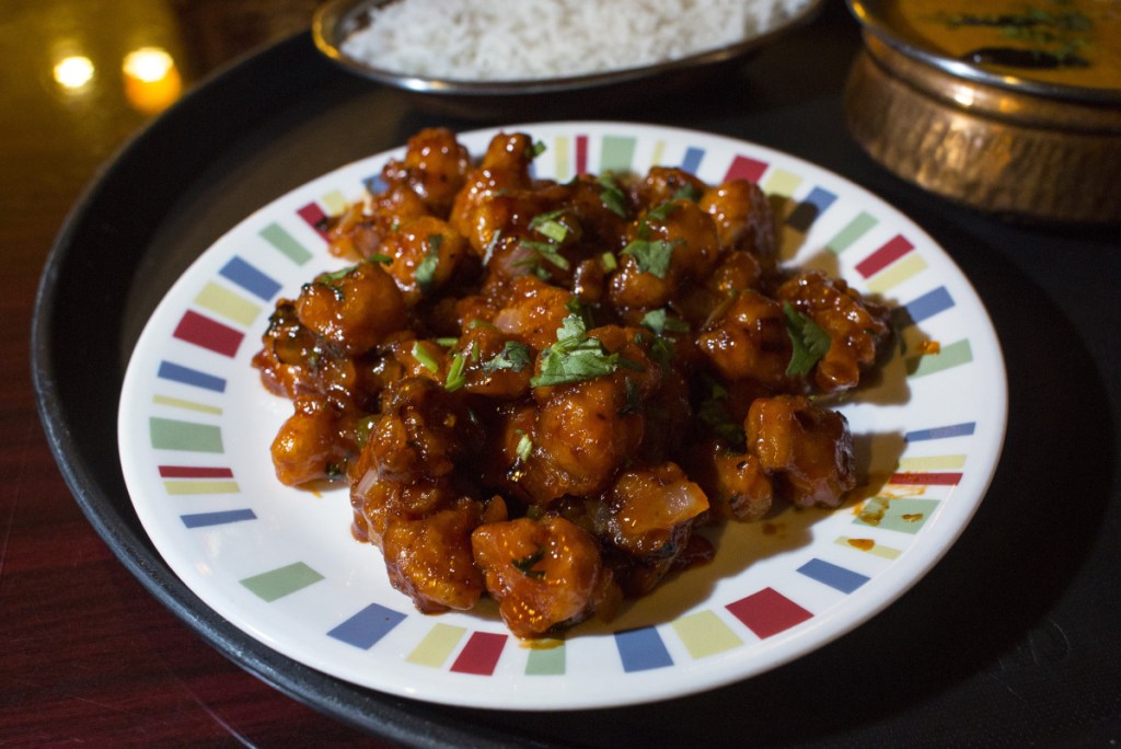 Gobi Manchuria is a vegetarian appetizer.