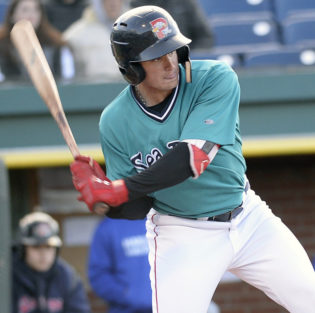 Tate Matheny, the son of Cardinals Manager Mike Matheny, got to play against his father's team with the Red Sox in spring training.