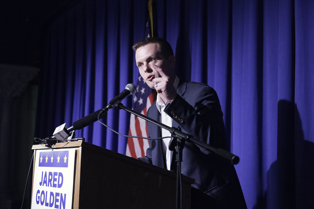 Jared Golden has won the Democratic nomination as the 2nd Congressional District candidate. He will challenge incumbent U.S. Rep. Bruce Poliquin.