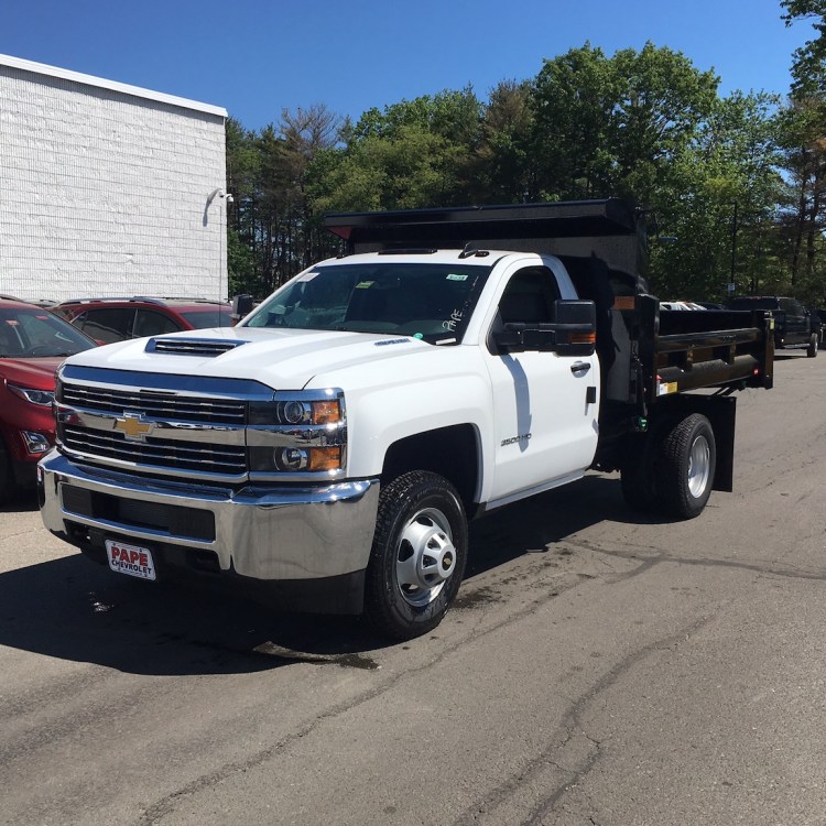 The 2018 Silverado 3500 HD.