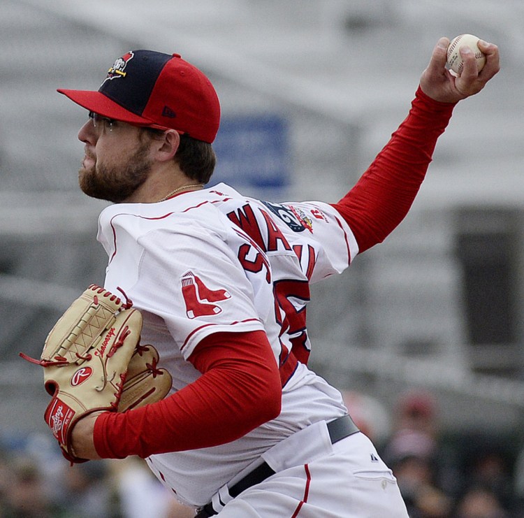 Mike Shawaryn won't be in the Eastern League All-Star Game, but he's been the most consistent starter in a decent Portland Sea Dogs rotation.