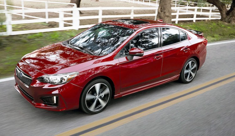 The Chevrolet Impreza.