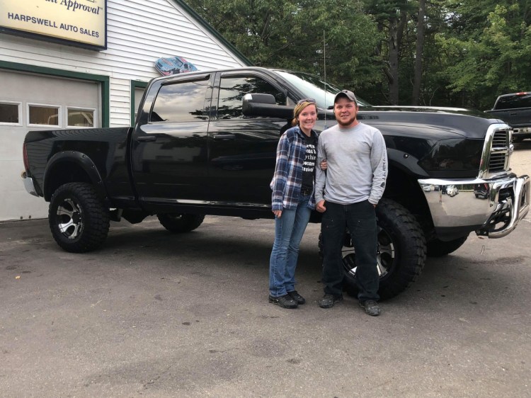 Dylan Perkins, right, and his fiancée, Kaitlyn Luce, along with friend Zack Ziglar, are planning a convoy Sunday to collect items for a 2-year-old boy who was badly injured Oct. 4 on Interstate 95.