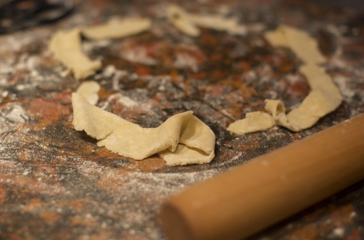 Pie dough, destined for greatness.