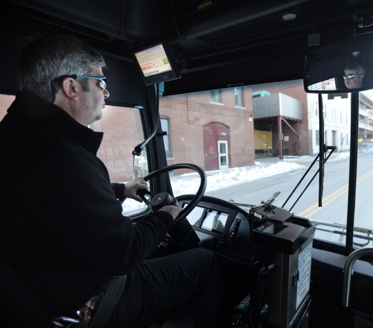 Metro bus driver Dan Pratt says a 15-month construction project at Woodfords Corner in Portland has eased traffic congestion on a chaotic stretch of Forest Avenue.