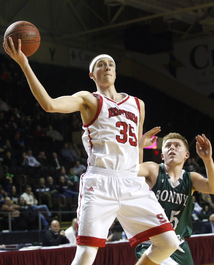 Nick Fiorillo of Scarborough averaged 19.9 points and 8.4 rebounds last year for the Red Storm and is one of the top players in Class AA South.