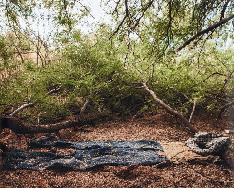 Jason De Leon, Michael Wells and Lucy Cahill, "Welcome to Arizona," inkjet prints on paper.