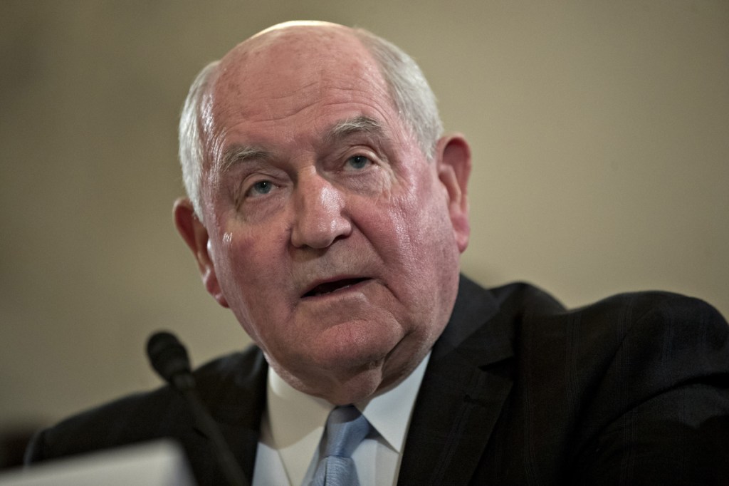 Agriculture Secretary Sonny Perdue