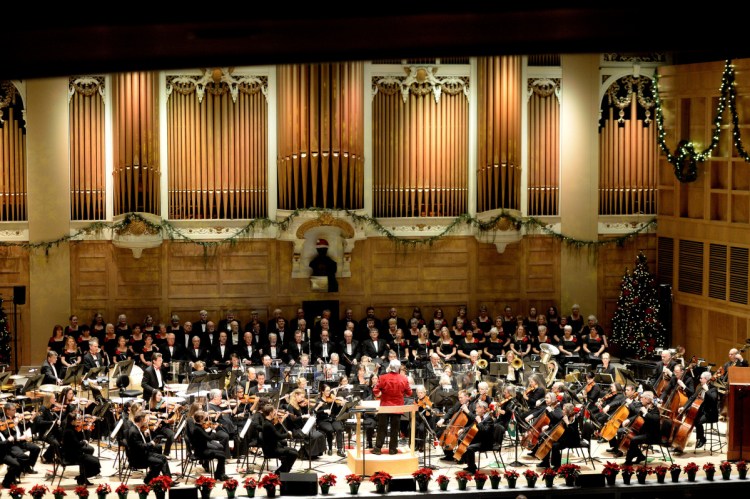 PORTLAND, ME - Matinee performance of the Portland Symphony Orchestra's Magic of Christmas Friday, December 14, 2018. (Staff photo by Shawn Patrick Ouellette/Staff Photographer)