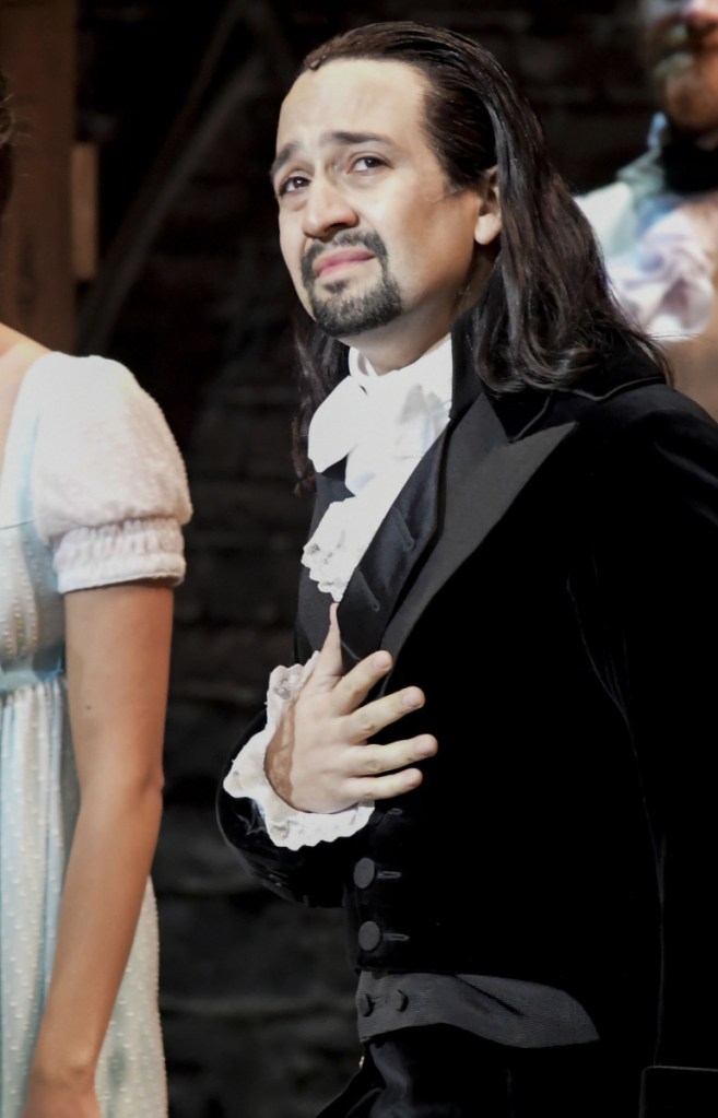 Lin-Manuel Miranda gets a standing ovation in San Juan, Puerto Rico on Friday. More than 1,000 people attended the show.