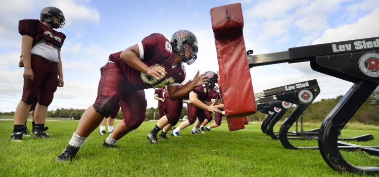 Falling Maine school enrollment and lower interest in football – because of both interest in other sports and head-injury concerns – have made it difficult to field a traditional team.