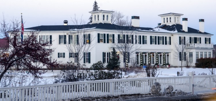 This view of the Blaine House, the governor's mansion in Augusta, shows the south side, where solar panels would likely be installed under proposals solicited by Gov. Janet Mills. The edifice was built in 1833.