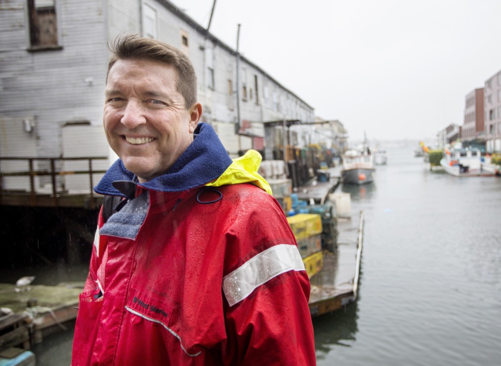 Matt Jacobson, executive director of the Maine Lobster Marketing Collaborative, is a veteran of the U.S. Navy and Air Force.