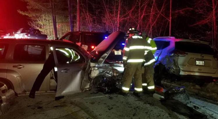 Berwick police Officer Jeff Pilkington had pulled over to assist a stranded motorist on Thursday when the driver of a third car struck the car that was parked behind the cruiser.