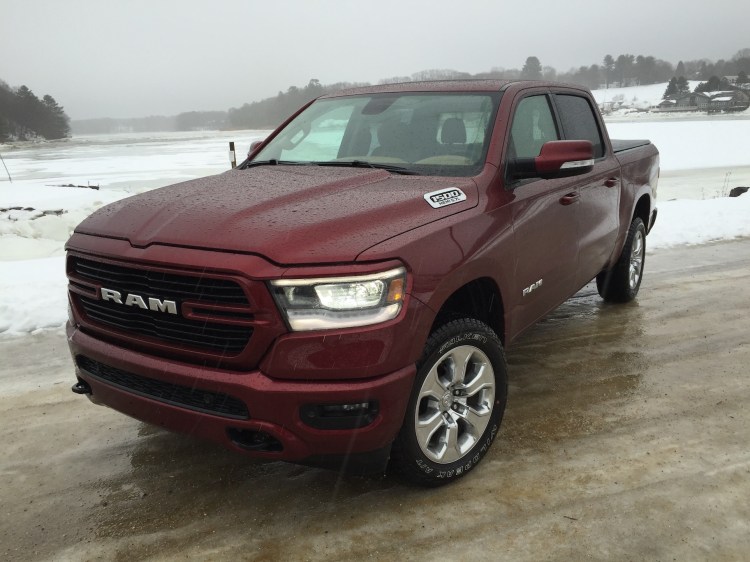 The Ram Big Horn "excels." Photo by Tim Plouff. Location: Yarmouth Town Landing.